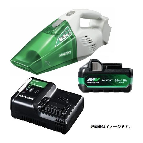 HiKOKI コードレスクリーナ R18DSL(S)(NN)++バッテリBSL36A18X+