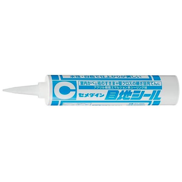 セメダイン SY-026 目地シール ホワイト 333mL ALC板・モルタルのすき間充てん用 CEMEDINE 111225 '