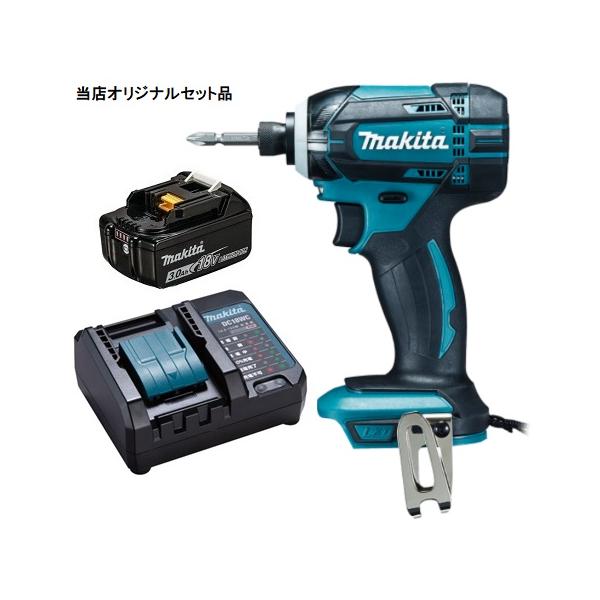 マキタ（makita） 充電式インパクトドライバ 青 TD149DZ+バッテリ