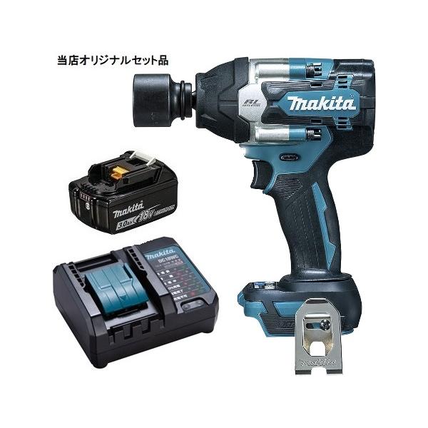 マキタ 充電式インパクトレンチ TW700DZ+バッテリBL1830B+充電器DC18WC 