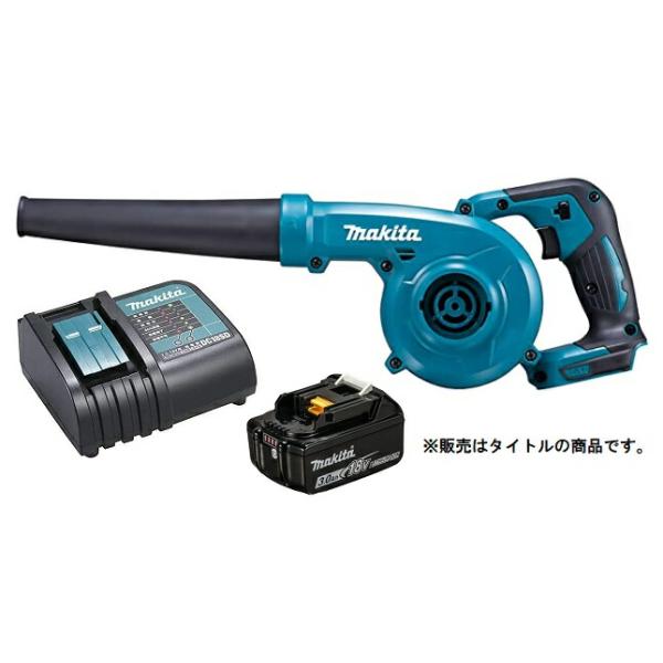 マキタ 充電式ブロワ UB185DZ+バッテリBL1830B+充電器DC18SD付 マキタ 充電式ブロワ UB185DZ+バッテリBL1830B+充電器DC18SD付
