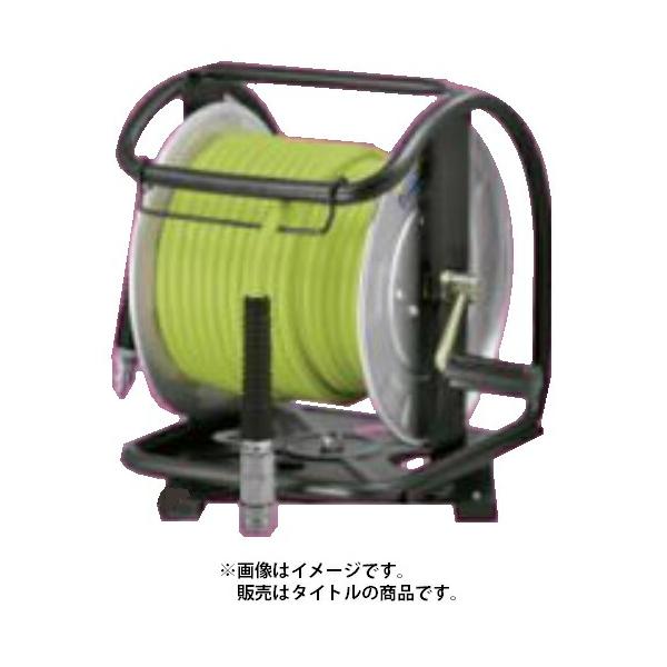 フジマック ウルトラライトホースドラム ULD-630G-TC グリーン 回転台付き 長さ30m 内径6mm マッハ高圧専用エアーホース FUJIMAC 在庫