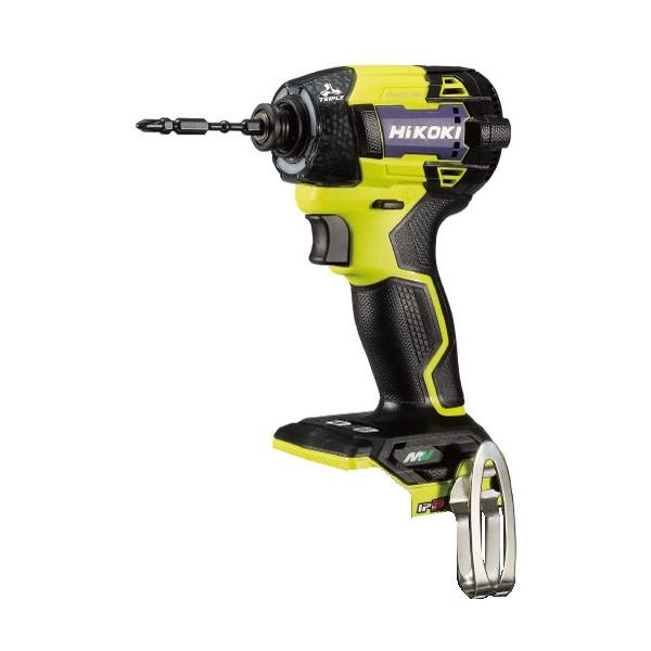 セット品をバラした商品です。付属品などは通常の(本体のみ)商品と同じです。カラープレートは別途販売しております。同時にご購入いただけば同封いたします。HiKOKI ハイコーキ(旧日立工機)マルチボルト(36V)コードレスインパクトドライバW...