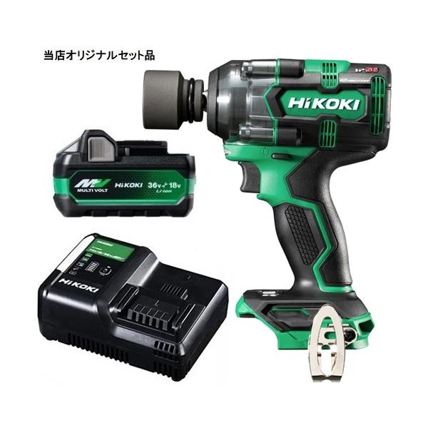 HiKOKI（ハイコーキ） コードレスインパクトレンチ WR18DH(NN)+