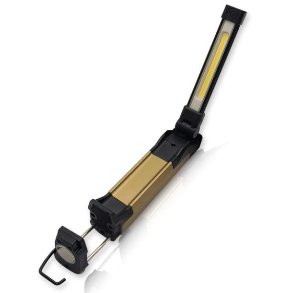 ZEFULS ゼフルス折りたたみLEDライト ORION -オリオン-ZA-OR400■特長折りたたみハンドライト【ORION-オリオン】！「バーライト」「トップライト」「スポットライト」3種類のライトを搭載したコンパクトな充電式折りたたみ...