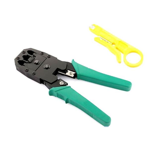 送料無料　モジュラー かしめ 圧着工具　４Ｐ・６Ｐ・８Ｐ対応