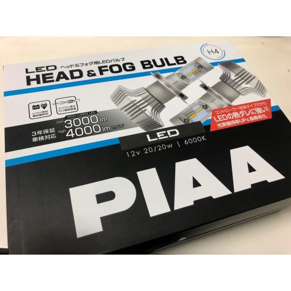 PIAA [MODE]PIAA H4 6000K ヘッドランプ用LEDバルブ（コントローラー別