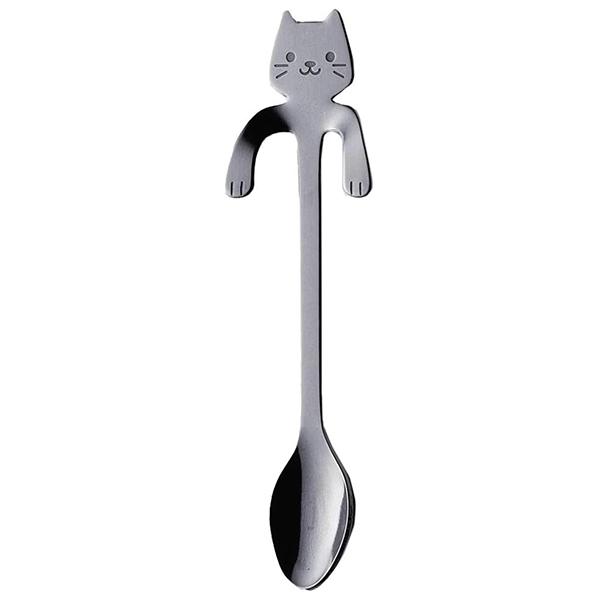 カクセー コーヒースプーン CAT くろネコ
