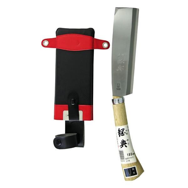 五十嵐刃物 鋼典 180mm 鋼付 両刃鞘鉈 コブ柄C-141 : TOOLS ONLINE