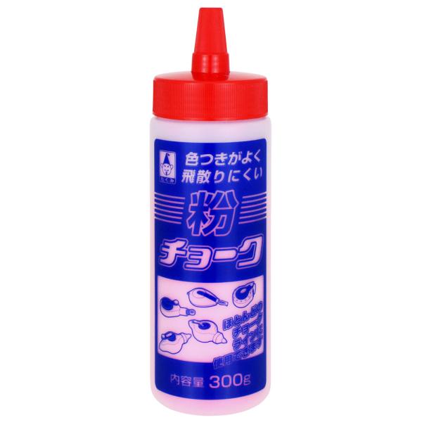 たくみ 粉チョーク 赤 300ｇ 2204