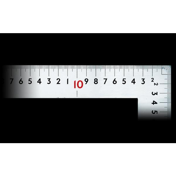 Yページ シンワ測定 曲尺大金普及型 シルバー 1m×60cm 表裏同目 赤数字入