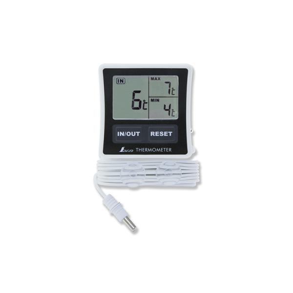 タッくん シンワ測定 冷蔵庫用デジタル温度計 A 最高・最低 隔測式 73042