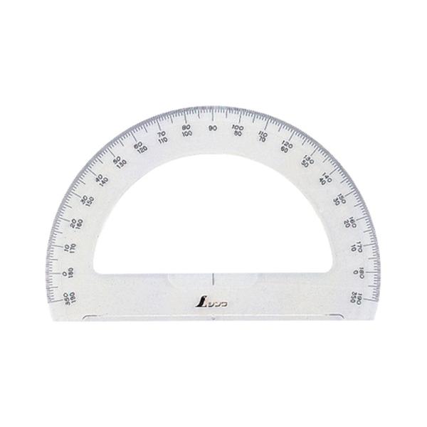 特長●半円の角度測定ができます。仕様●本体サイズ 152×2mm●製品質量 16g●材質 アクリル樹脂