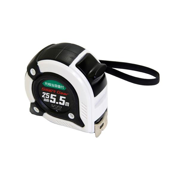 シンワ測定 コンベックス スマートギア 25−5．5m 尺相当目盛付