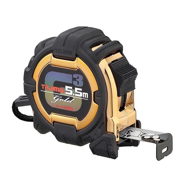 落下時に建材にダメージを与えない、新デザイン弾性樹脂アーマードケース仕様のコンベックスです。落下時の衝撃から爪を守るフックガードバンパー、0点補正移動爪、ショックアブソーバー付きです。■仕様目盛仕様：メートル目盛、JIS1級、両面目盛テープ...