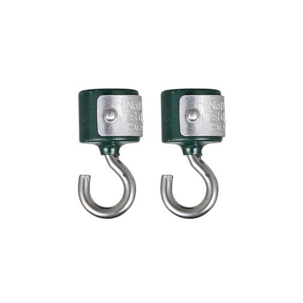 DULTON B520-329DG MAGNETICHOOKSETOF2DURKGREEN