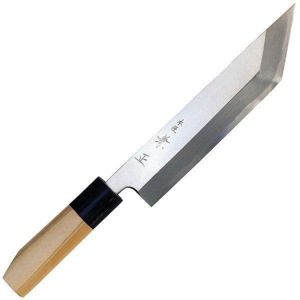 関兼常 本匠 兼正 Gシリーズ 霞研 水牛口付 朴柄 和包丁 鰻裂（江戸裂