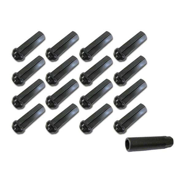 ホイールナット 超ロング 七角形 ロックナット 50mm 黒 協永産業