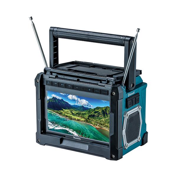 値下げ✦未使用品✦マキタ ポータブルテレビ TV & RADIO マキタ（makita） 充電式ラジオ付テレビ TV100 本体のみ(バッテリ
