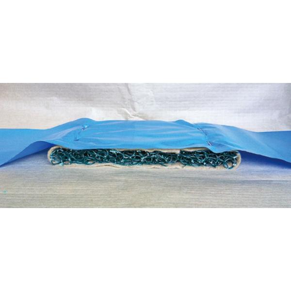 ●土木用ヘチマロン　マット型半透水 CSタイプ※BFSタイプの後継タイプです。【用途】●もたれ擁壁、土留め壁用●マットの片面は透水側で、設置土面からの湧水がヘチマロン内部に入り、反対側にはセメントミルク止めシートが付いており、ヘチマロン内部...