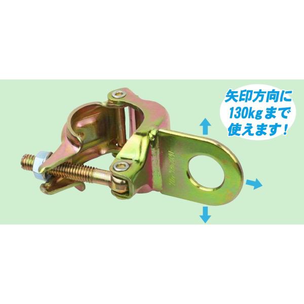 【法人限定】リング付きクランプII　 ワンツースリー 10個売り　NTD-E
