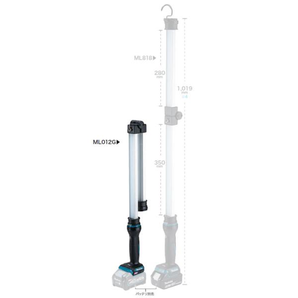 マキタ（makita） 充電式ワークライト ML012G 40Vmasx 本体のみ