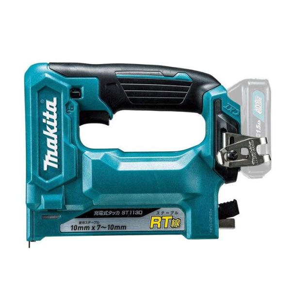 マキタ 充電式タッカ ST113DZK ステープルRT線専用 10.8V 本体+ケースのみ(バッテリ・充電器別売)