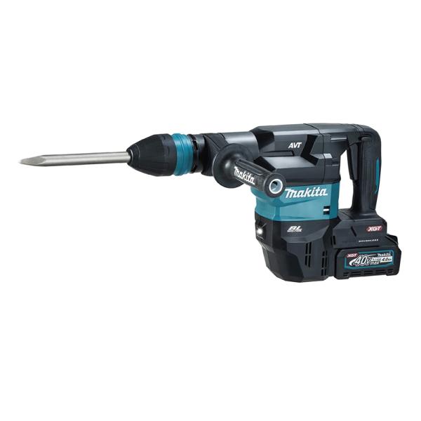 【未使用・未開封】マキタ 40V充電式ハンマ 本体+充電器+バッテリ×2 HM001GRMX　【ハンズクラフト宮崎新名爪店】 マキタ（makita） 40V 充電式ハンマ HM001GRMX SDSマックス 4.0Ah