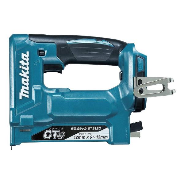 未使用展示品□□MAKITA マキタ 充電式タッカ 18V ST312DZK マキタ 18V 充電式タッカ ST312DZK CT線専用 本体+ケース付