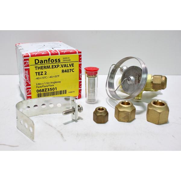 Danfoss ダンフォス 温度膨張弁 TEZ2型 R407C 外部均圧方式 冷凍