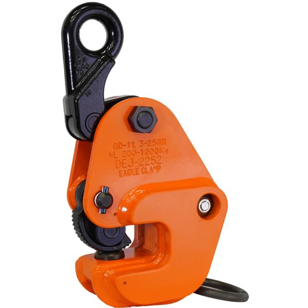 イーグルクランプ GD-2 鉄鋼用クランプ 横つり用 GD-2t 有効板厚 5 