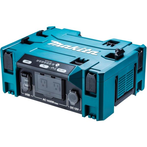makita マキタ DCACインバーター BAC01 1400W(VA) ※BAC01はバッテリを内蔵していません。別販売品のPDC1200等が必要です。電源：ポータブル電源PDC1200/PDC01。定格出力:インバータ性能連続出力：1...