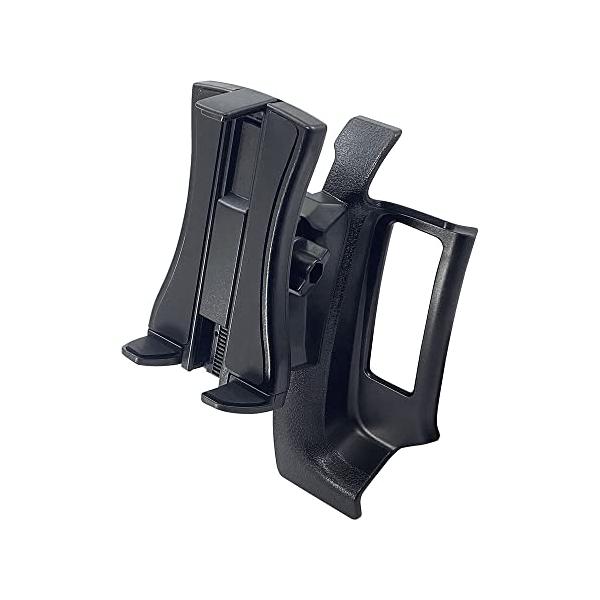 槌屋ヤック(Tsuchiya Yac) 車種専用品 トヨタ 200系 ハイエース専用 スマートフォンホルダー ブラック 180×180×110mm SY-HA2