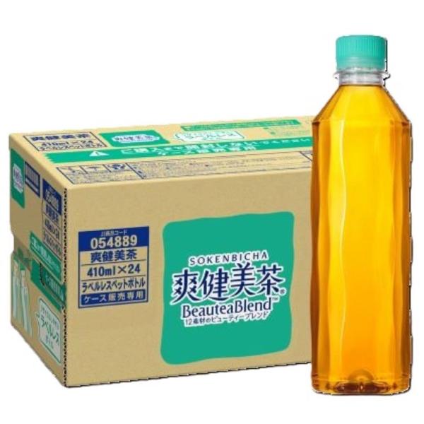 他サイト： コカ・コーラ 爽健美茶 ラベルレス 410ml ×24本の商品画像