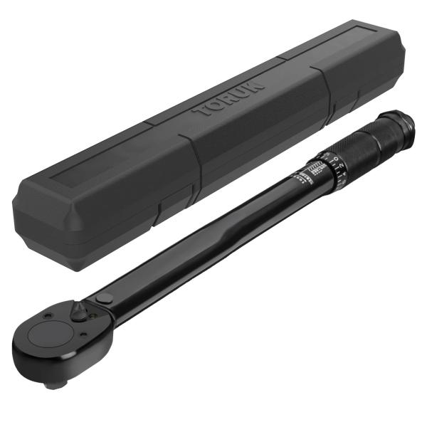 トルクレンチ プレセット型 タイヤ交換 差込角 車 バイク修理レンチ ソケットレンチ (差込角12.7mm、ソケットなし)