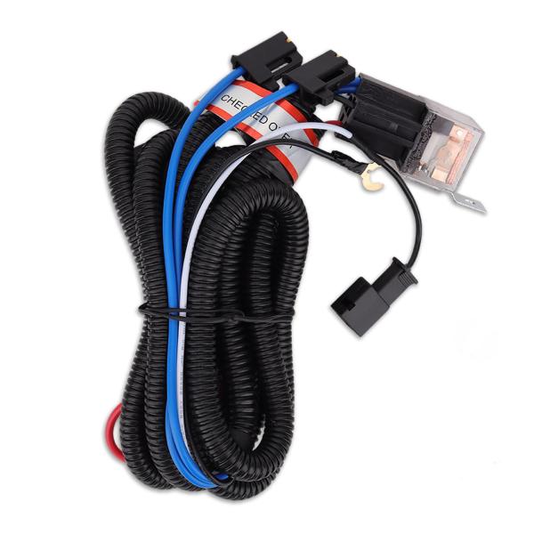 Safego トヨタホーンハーネス 交換用 耐熱性二股分岐ハーネスリレー ヒューズリングリレーキット 12V/ 80A ダブルホーンシステム改造用