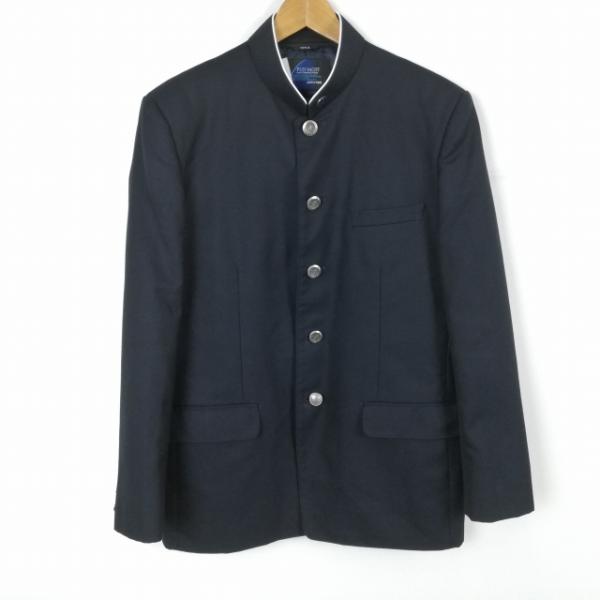 [お値下げしました]神奈川県立二宮高校制服　男子　175Ａ　学生服上175A+スラックス2本(夏用のみチャック難あり) 学生服 学ラン 175A 男子 富士ヨット 上着 丸洗い可 ウール混 神奈川