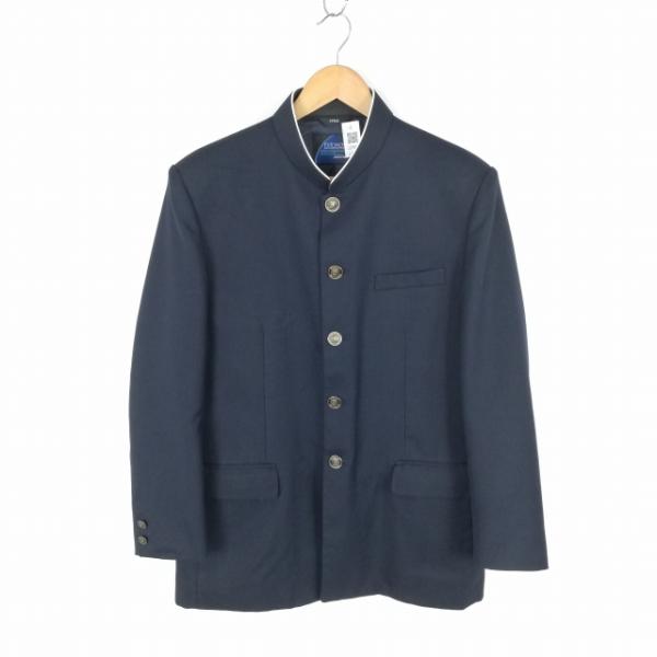 西陵中学校　男子上着　175A　美品 学生服 学ラン 175A 男子 富士ヨット 上着 ウール混 標準型学生服