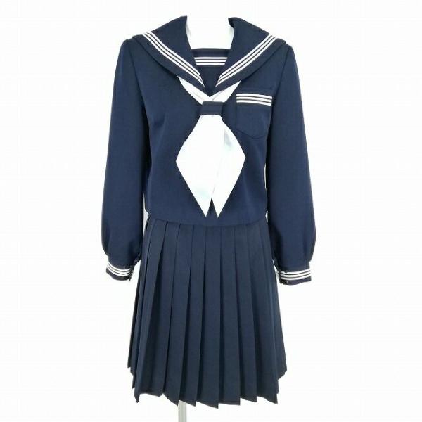 冬 制服 セーラー服 学校標準服 特大サイズもあり top-gakuseihuku_reu1