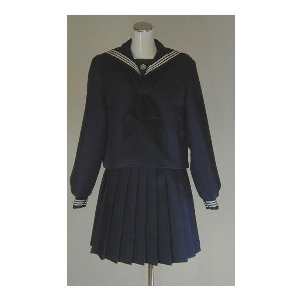 学習院女子高等科制服 冬セーラー服 スカート上下セット165A