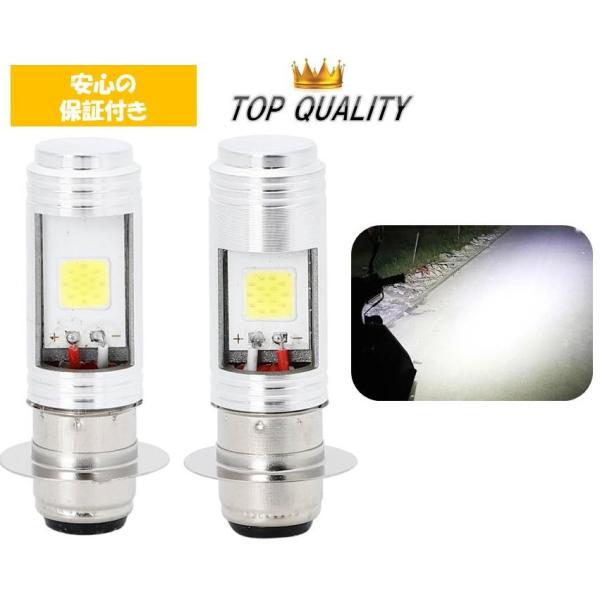 LED PH7用 ヘッドライト バルブ 12V/24V 2個セット Hi/Lo 切替式