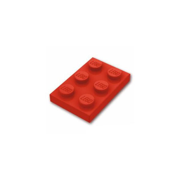 ●レゴ パーツ - プレート 1ｘ〜2ｘ●商品名：プレート 2 x 3●色：[Red / レッド]●エレメント ID：302121●デザイン ID：3021