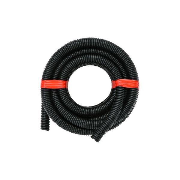 コルゲートチューブ 内径15mm(15.2mm) 黒 1m スリット入り 配線チューブ ハーネス 保護 車 バイク 切り売り