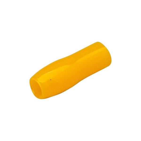 色黄用途配線端子として。 種別裸圧着端子用の絶縁キャップ 材質PVC 定格電圧(V)600 寸法D1(Φmm)3.3 寸法D2(Φmm)3.1 適合端子1.25mm2