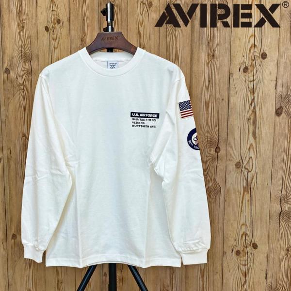 送料無料 AVIREX アヴィレックス LONGSLEEVE T-SHIRT HAT IN THE RING 長袖Tシャツ ハット イン ザ リング アビレックス ロングTシャツ ロンT メンズ ブランド topism_avr-132-topism