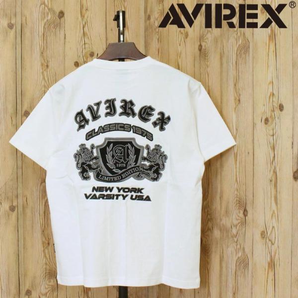 AVIREX アヴィレックス VARSITY TEE -SELECTED AUTHORIT バーシティ 半袖Tシャツ セレクテッド オーソリティ 783-6234008 アビレックス メンズ ブランド