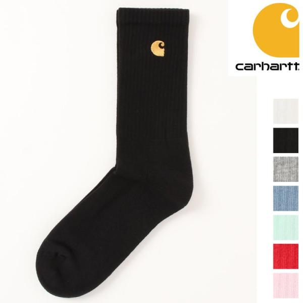 Carhartt カーハート ワンポイントチェイス ソックス Chase Socks
