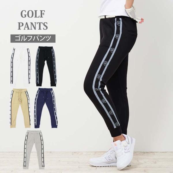 ゴルフパンツ レディース ゴルフウェア gs GOLF スウェットジャージ