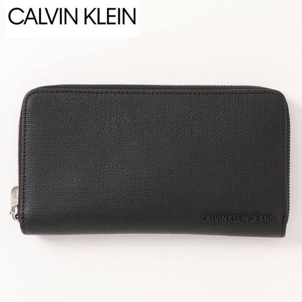Calvin Klein（カルバン・クライン） CK 3Dロゴラウンドファスナー