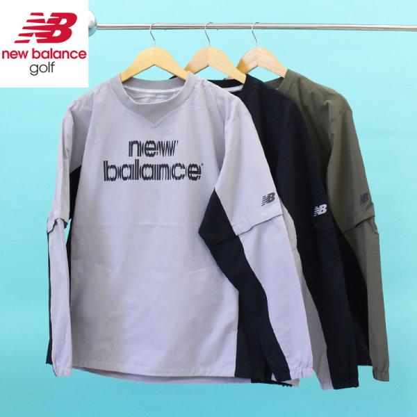 New Balance GOLF ニューバランスゴルフ ゴルフウェア メンズ ジャケット ブルゾン スニード 2WAY アウター 配色切替 長袖 撥水 ブランド おしゃれ 秋冬春夏